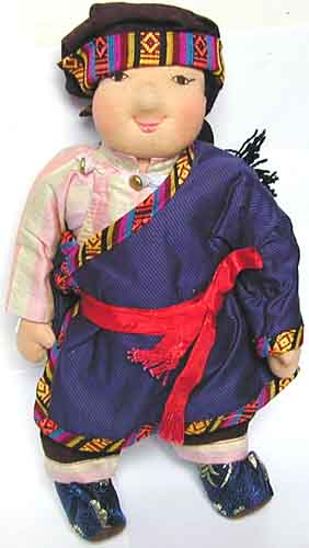 tibetische Bpa Puppe Norbu