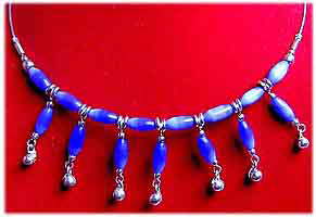 Chowker Set, blau