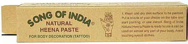 Natrliche Heena Paste