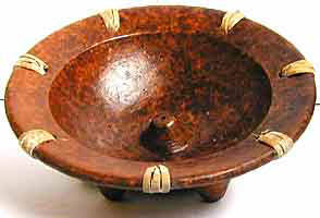 Rucherstbchenhalter, Terracotta-Schale