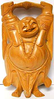 lachender Buddha, stehend