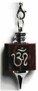 Stein Pendel mit Mantra OM