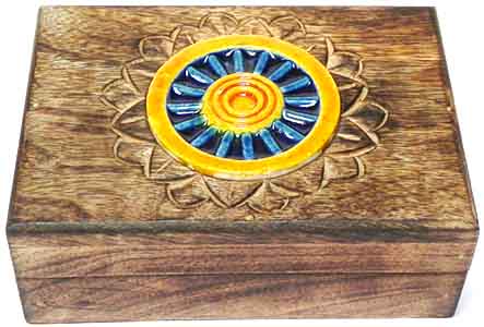 Schmuckkstchen Mango Holz