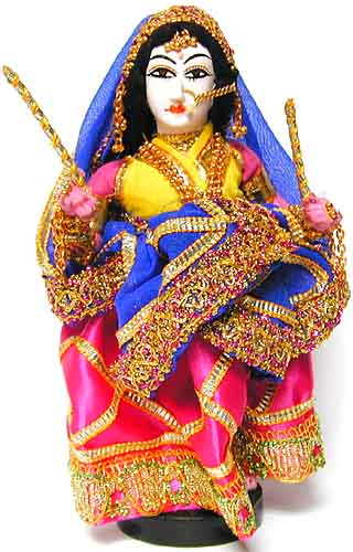 indische Puppe