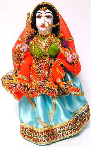 indische Puppe