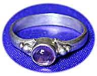 Silberring mit Amethyst