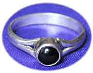 Silberring mit black Onyx